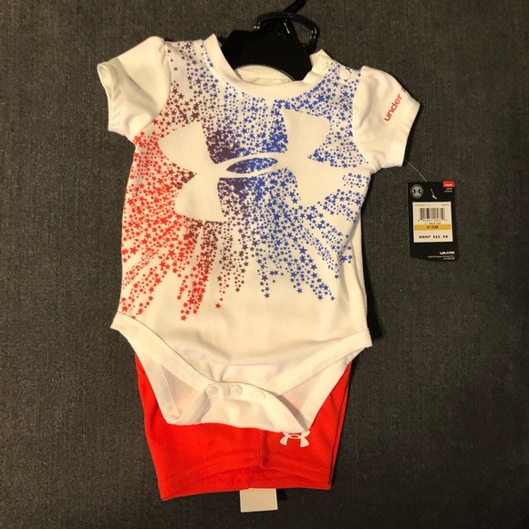Under Armour Other - Under Armour Shorts Set Size 0-3 Months (NEW)